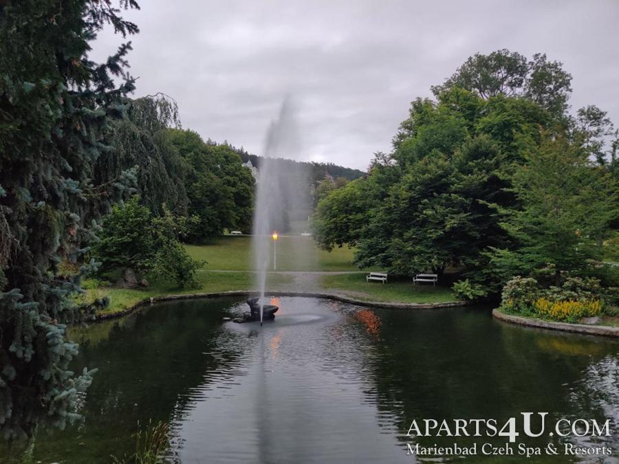 Apartment Grun Wald Marianske Lazne Bagian luar foto