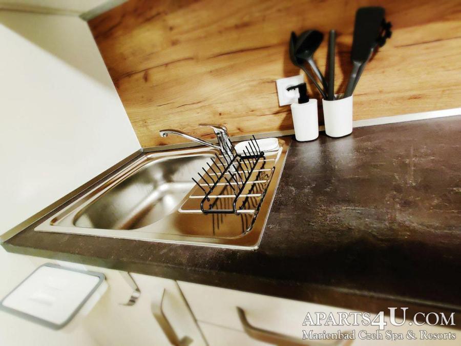 Apartment Grun Wald Marianske Lazne Bagian luar foto