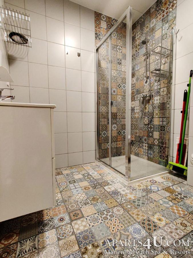 Apartment Grun Wald Marianske Lazne Bagian luar foto