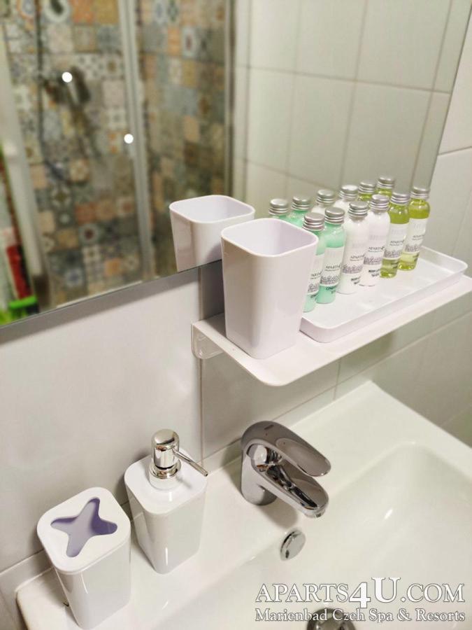 Apartment Grun Wald Marianske Lazne Bagian luar foto